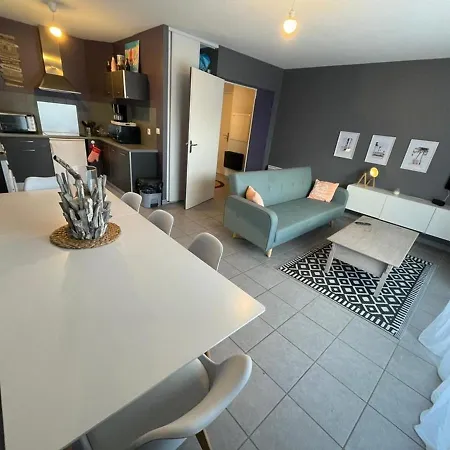 Apartment En Rez-de-jardin A 100m De La Avec Terrasse Et Parking - Fr-1-413-107